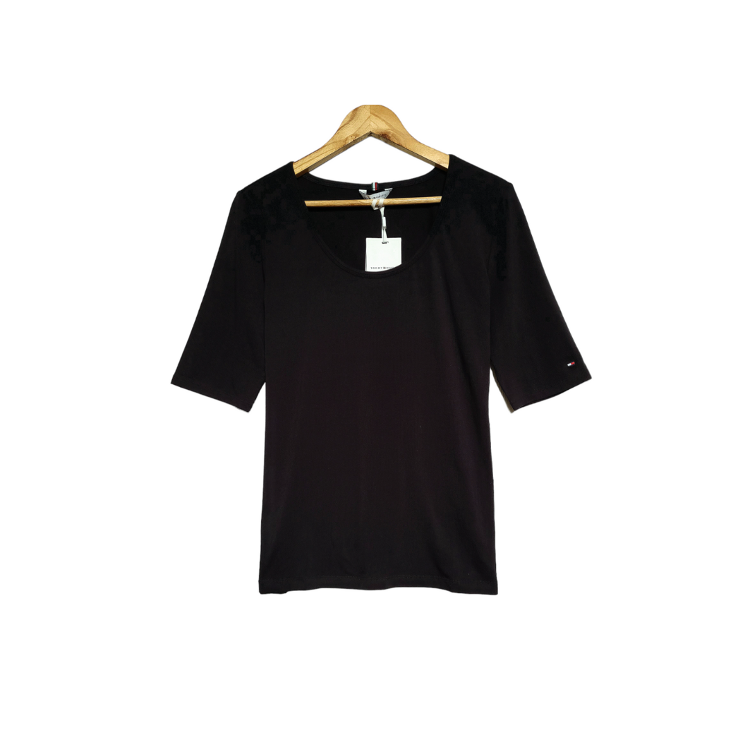 Tommy Hilfiger tee-shirt femme slim modern scoop