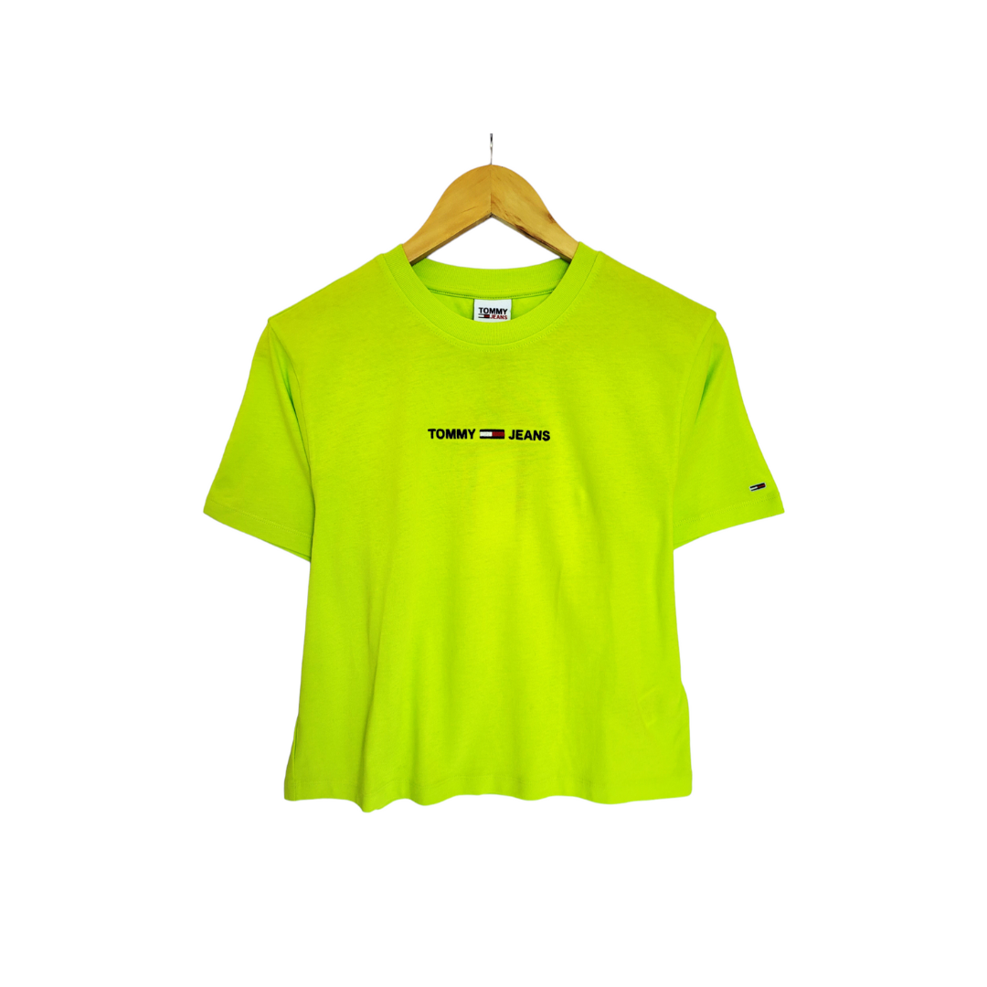 Tommy Jeans tee-shirt femme neo lime