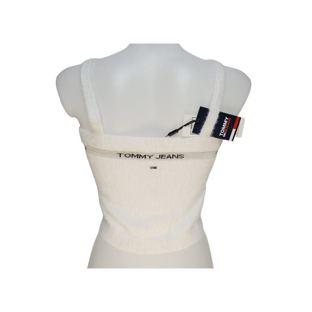 Tommy Jeans Top crop furry cami