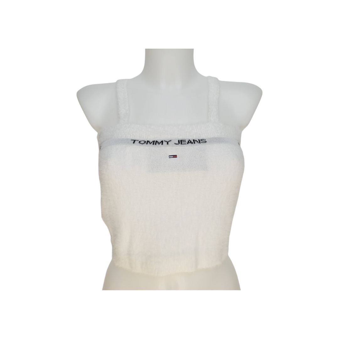 Tommy Jeans Top crop furry cami