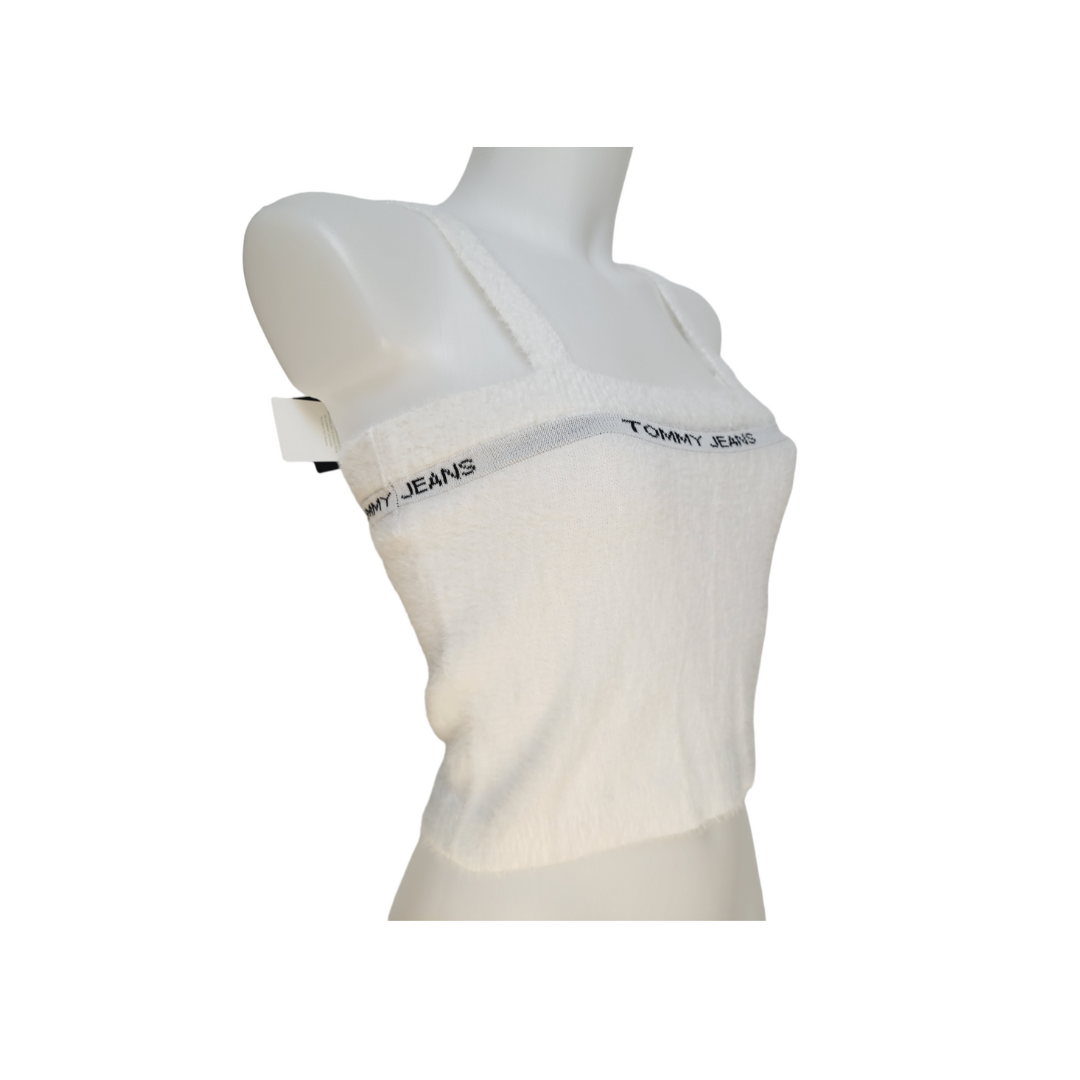 Tommy Jeans Top crop furry cami
