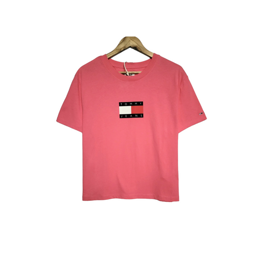 Tommy Jeans tee-shirt femme flag tee
