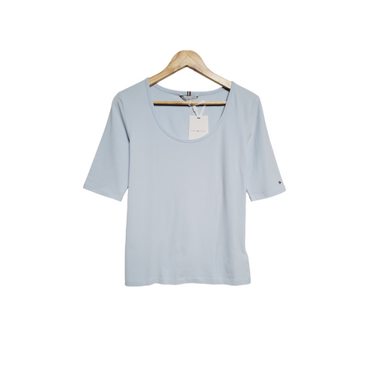 Tommy Hilfiger tee-shirt femme slim modern scoop