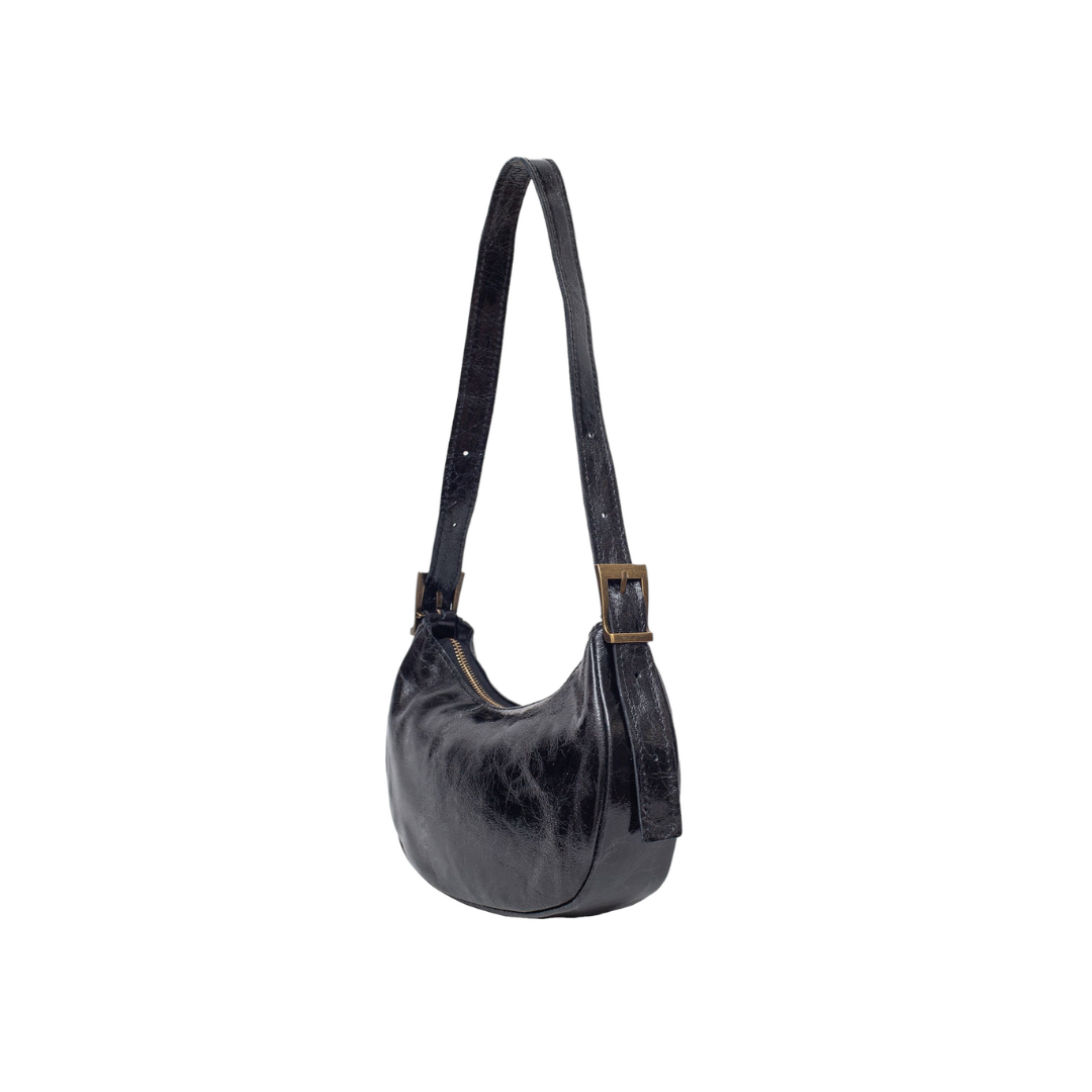 Sac Porté Épaule En Cuir Cherry Paris