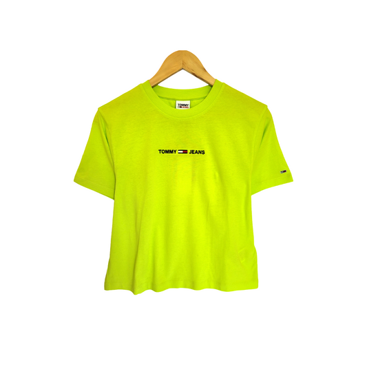 Tommy Jeans tee-shirt femme neo lime