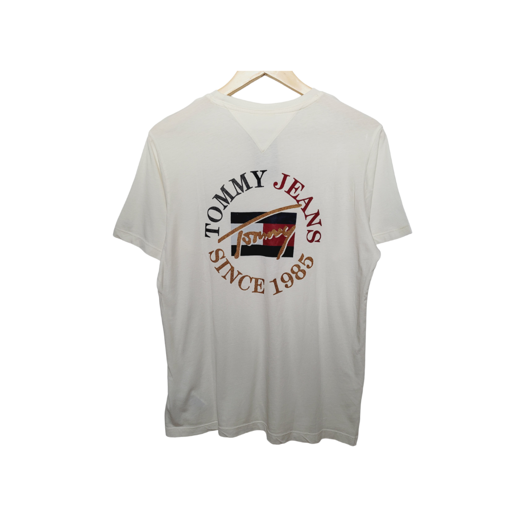 Tommy jeans tee-shirt femme relaxed vintage bronze