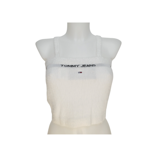 Tommy Jeans Top crop furry cami