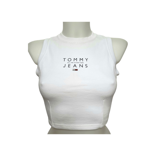 Tommy Jeans Top femme logo heavyweight