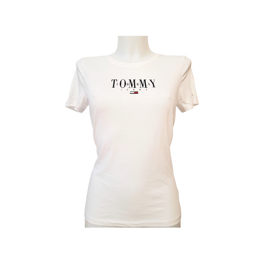Tommy Jeans tee-shirt femme skinny essential logo