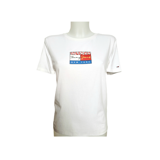Tommy Jeans tee-shirt slim floral